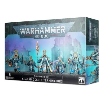 Warhammer figurice - Thousand Sons: Scarab Occult Terminators