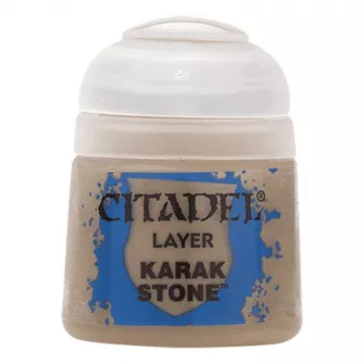 Warhammer boje - Layer: Karak Stone