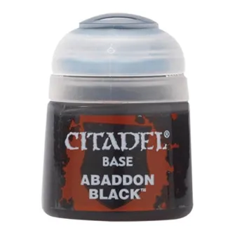 Warhammer boje - Base: Abaddon Black