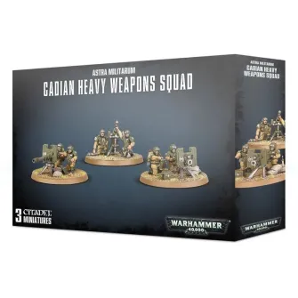 Warhammer figurice - A/Militarum Cadian Heavy Weapon Squad