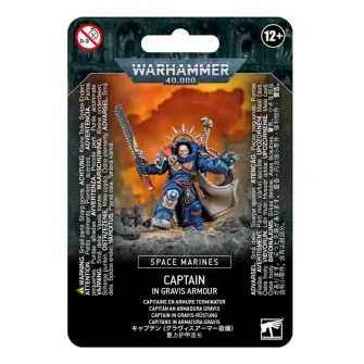 Warhammer figurice - Space Marines Captain in Gravis Armour