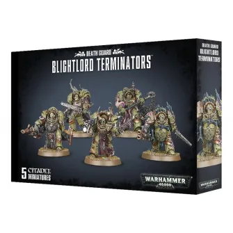 Warhammer figurice - Death Guard: Blightlord Terminators