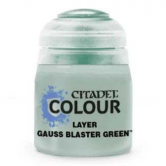 Warhammer boje - Layer: Gauss Blaster Green