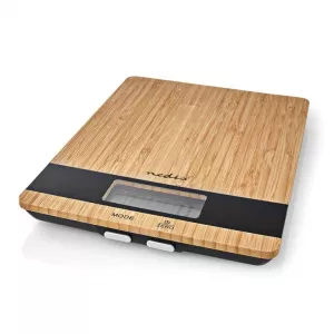 Nedis Digital Kitchen Scales Plastic Wood