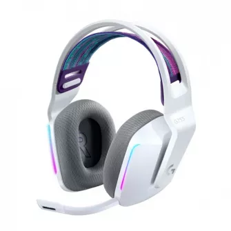Gejmerske slušalice - G733 Lightspeed Wireless RGB Gaming Headset White