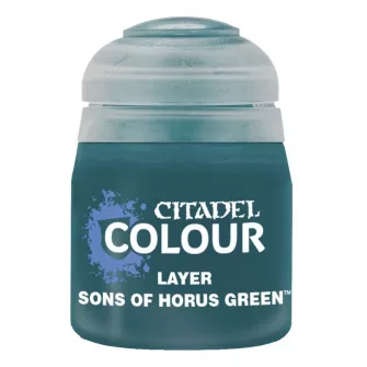 Warhammer boje - Layer: Sons Of Horus Green