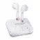 Air 1 Plus Earbud - White Marble Bluetooth Earphones