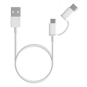 USB kablovi - Mi 2-in-1 USB Cable Micro USB to Type C (100cm)