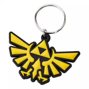 The Legend Of Zelda (Triforce) Rubber Keychain