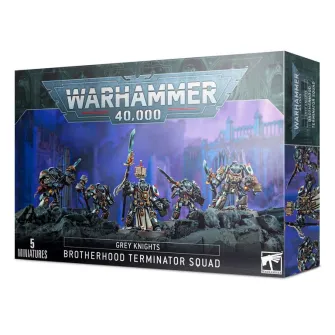 Warhammer figurice - Grey Knights: Brotherhood Terminator Squad
