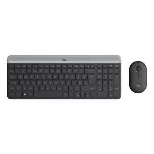 Logitech MK470 Slim Wireless Keyboard and Mouse Combo Graphite - YU