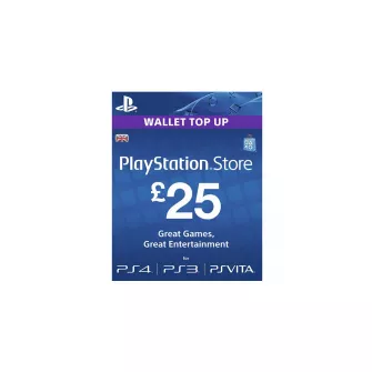 Playstation Prepaid kartice - Playstation Network PSN Card 25GBP