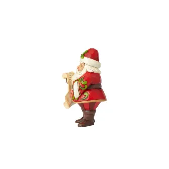 Ukrasne figure - Mini Santa With List