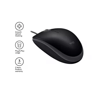 Kancelarijski miševi - B110 Silent Optical Black