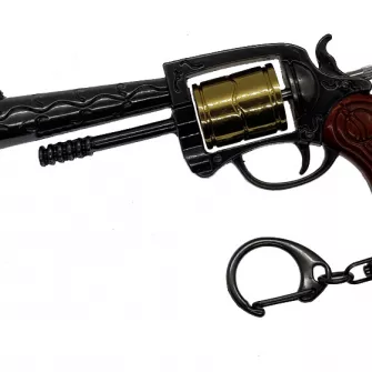 Fortnite Large keychain - Revolver Legendary
