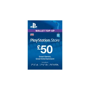 Playstation Network PSN Card 50GBP