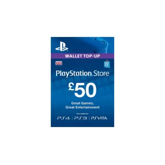 Playstation Prepaid kartice - Playstation Network PSN Card 50GBP