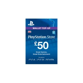 Playstation Prepaid kartice - Playstation Network PSN Card 50GBP