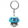 Overwatch Snowball 3D Charm Blue/White Keychain