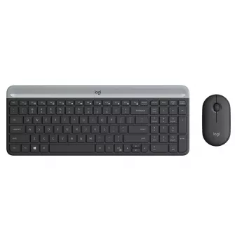 Kompleti - Logitech MK470 Slim Wireless Keyboard and Mouse Combo Graphite - YU