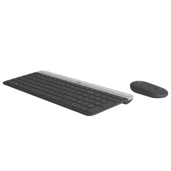 Kompleti - Logitech MK470 Slim Wireless Keyboard and Mouse Combo Graphite - YU