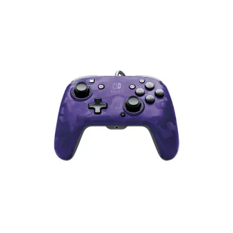 Gejmpedi - Nintendo Switch Faceoff Deluxe Controller + Audio Camo Purple