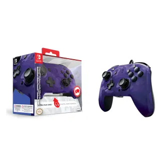 Gejmpedi - Nintendo Switch Faceoff Deluxe Controller + Audio Camo Purple