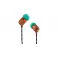 Smile Jamaica In-Ear Headphones - Rasta