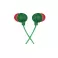 Little Bird In-Ear Headphones - Rasta