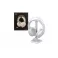 Lamia 2 H320 RGB Gaming Headset with Stand - White