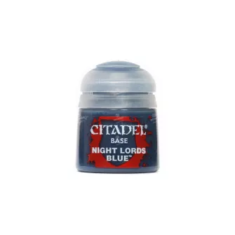 Warhammer boje - Base: Night Lords Blue