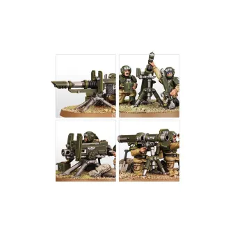 Warhammer figurice - A/Militarum Cadian Heavy Weapon Squad