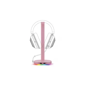 Držači za slušalice - Base Station V2 Chroma Quartz - Headphone Stand with USB 3.1 and 7.1 Surround Sound