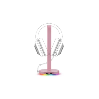 Držači za slušalice - Base Station V2 Chroma Quartz - Headphone Stand with USB 3.1 and 7.1 Surround Sound