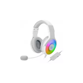 Gejmerske slušalice - Pandora H350W RGB Gaming Headset White - USB