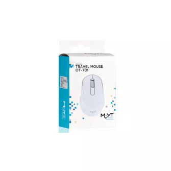 Kancelarijski miševi - Travel Wireless Mouse White