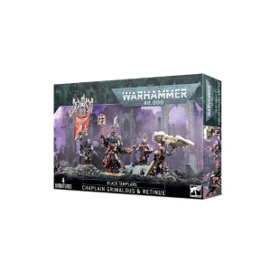 Warhammer figurice - Black Templars: Grimaldus & Retinue