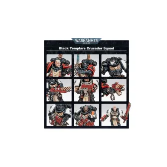 Warhammer figurice - Black Templars: Primaris Crusader Squad