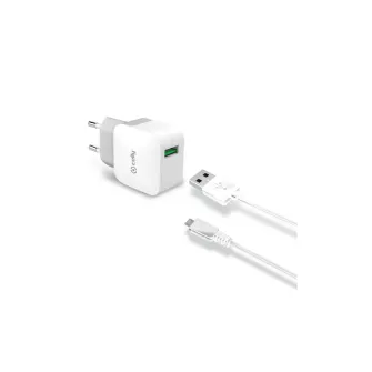 Punjači i adapteri - Wall Charger 2.4A USB-C+Micro USB cable