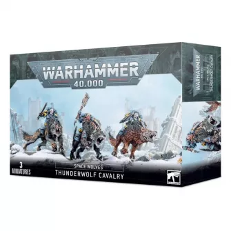 Warhammer figurice - Space Wolves Thunderwolf Cavalry