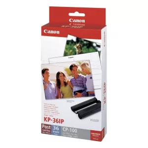 Canon KP-36IP Color Ink/Photo Paper Set x36 Sheets for SELPHY CP1300, CP1500