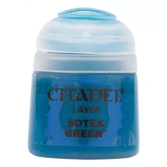 Warhammer boje - Layer: Sotek Green