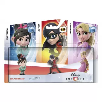 Akcione figure - Infinity Figure Girl Power Pack (Vanellope + Violet + Rapunzel)