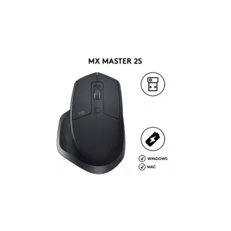 Kancelarijski miševi - MX Master 2S Wireless Mouse Graphite - EOL