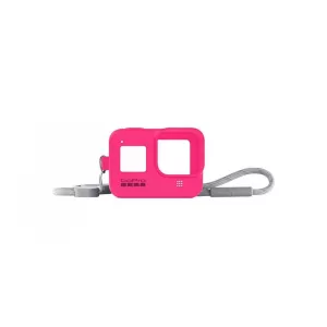 GoPro Sleeve + Lanyard (HERO8 Black) Electric Pink