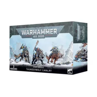 Warhammer figurice - Space Wolves Thunderwolf Cavalry