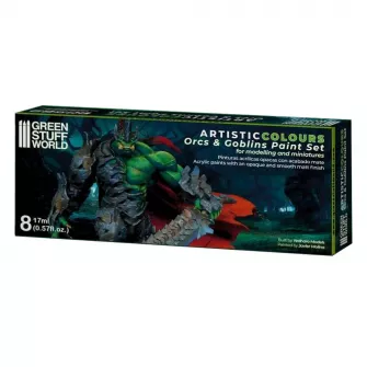 Warhammer boje - Paint Set - Green Paint set (Box x8)
