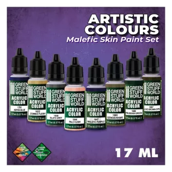 Warhammer boje - Paint Set - MALEFIC SKIN PAINT SET (Box x8)
