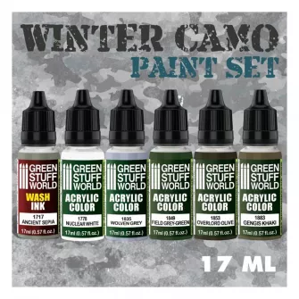 Warhammer boje - Paint Set - WINTER CAMO Dust (Box x6)