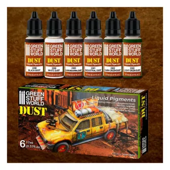 Warhammer boje - Liquid Pigments Paint Set - DUST (Box x6)